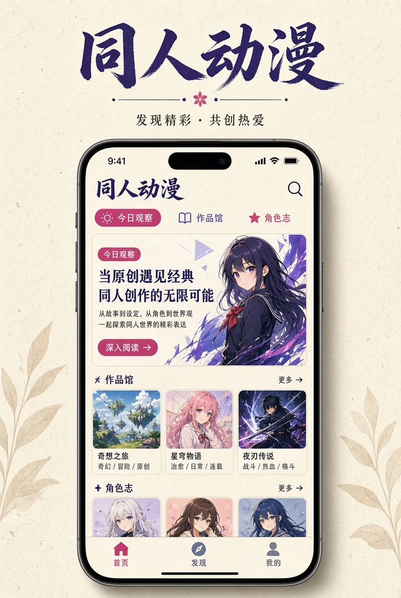 同人动漫移动端